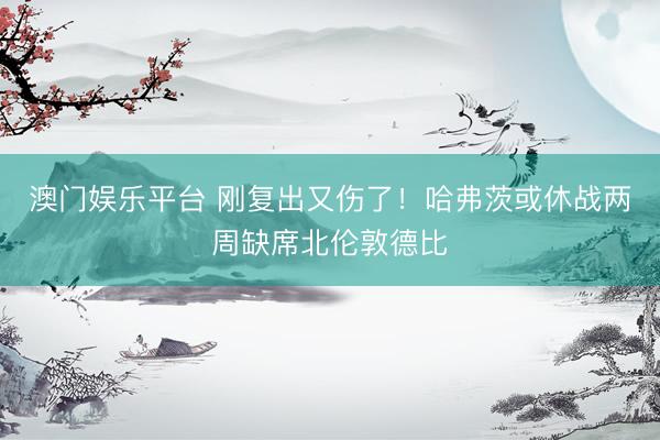 澳门娱乐平台 刚复出又伤了！哈弗茨或休战两周缺席北伦敦德比